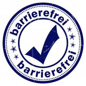 stempel button barrierefrei